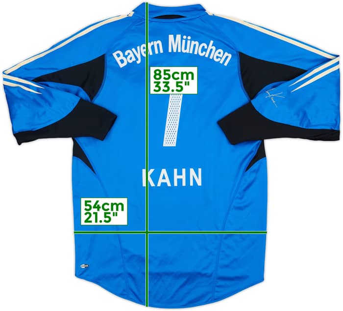 2004-05 Bayern Munich GK Shirt Kahn #1 - 8/10 - (M)