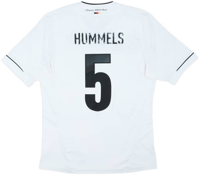 2012-13 Germany Home Shirt Hummels #5 - 5/10 - (M)