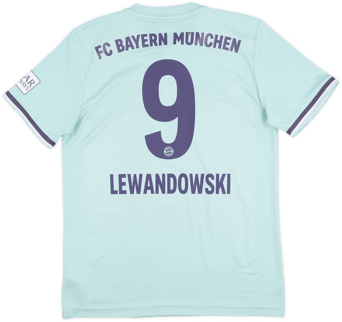2018-19 Bayern Munich Away Shirt Lewandowski #9 - 6/10 - (M)