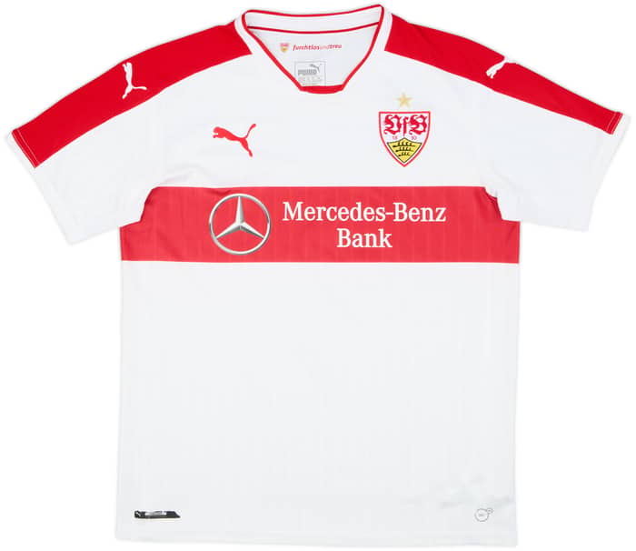 2016-17 Stuttgart Home Shirt - 8/10 - (XL.Boys)