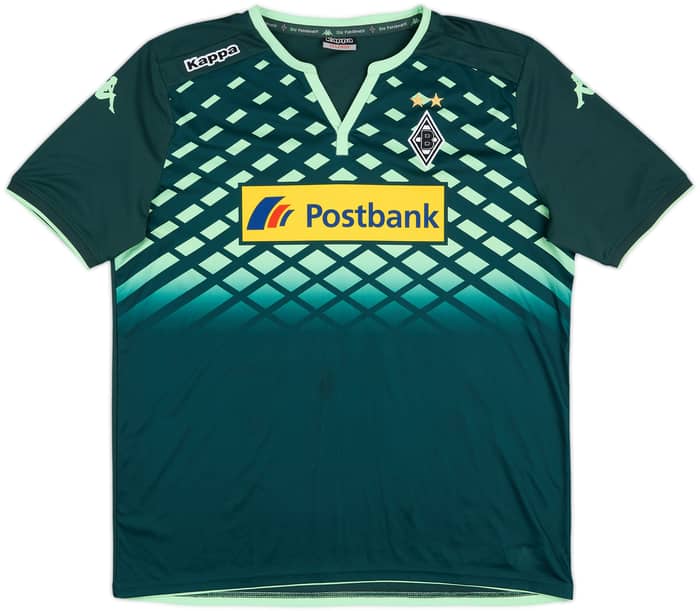 Camiseta de visitante del Borussia Monchengladbach 2015-16 Vestergaard #4 - 6/10 - (XXL)