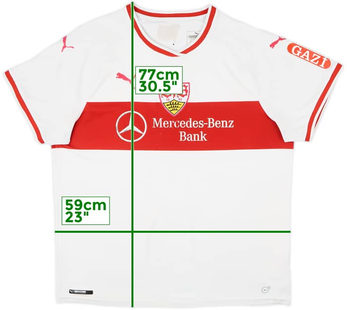 2018-19 Stuttgart Home Shirt - 5/10 - (XL)