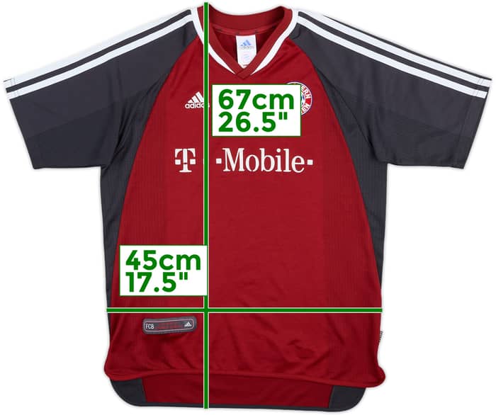 2002-03 Bayern Munich Home Shirt - 4/10 - (XL.Boys)