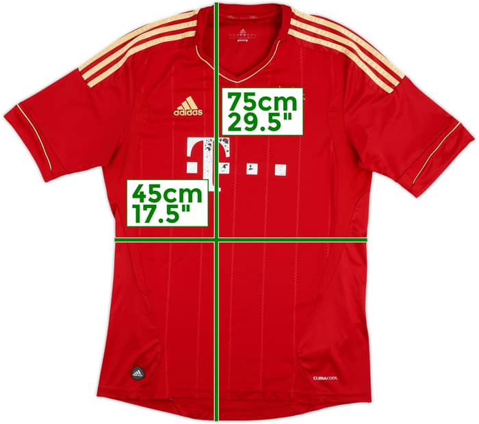 2011-13 Bayern Munich Home Shirt - 4/10 - (M)