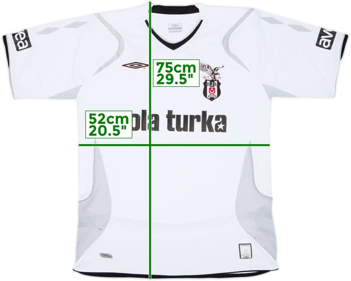2008-09 Besiktas Away Shirt - 7/10 - (M)