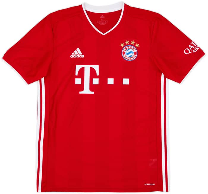 2020-21 Bayern Munich Home Shirt Lewandowski #9 - 9/10 - (M)