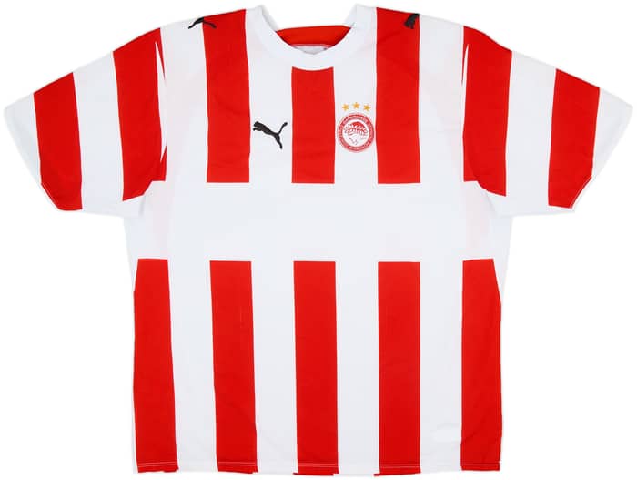 2006-07 Olympiakos Home Shirt - 8/10 - (XXL)
