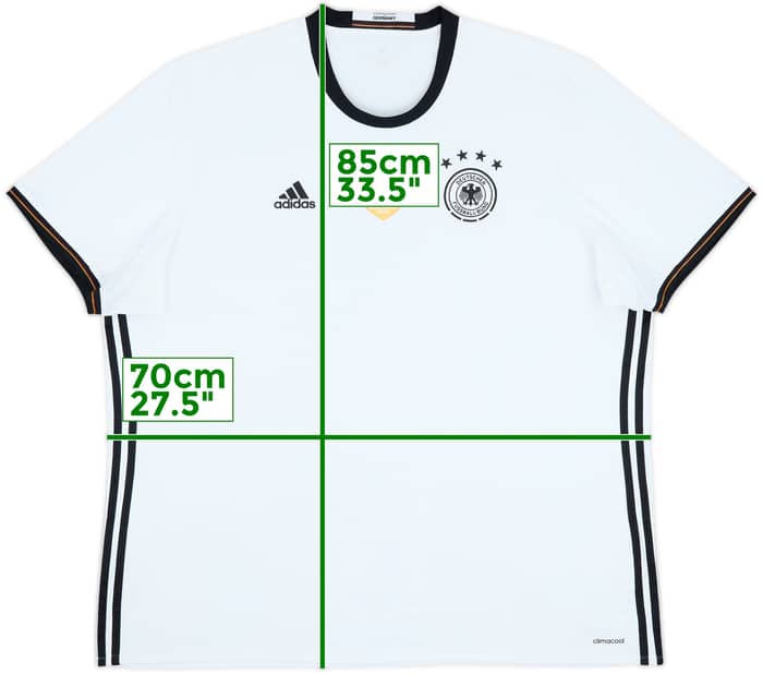 2015-16 Germany Home Shirt - 8/10 - (3XL)