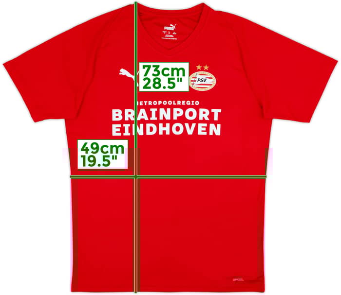 2020-21 PSV Puma Training Shirt - 8/10 - (M)