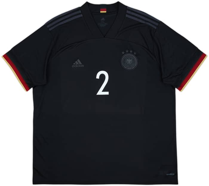 2020-21 Germany Away Shirt Rudiger #2 - 10/10 - (XXL)