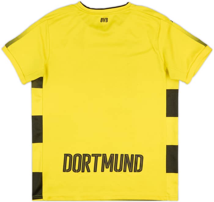 Camiseta de local del Borussia Dortmund 2017-18 - 6/10 - (Niños XL)