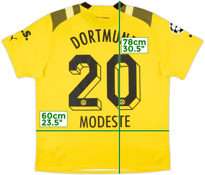 2022-23 Borussia Dortmund Cup Shirt Modeste #20 - 8/10 - (XL)