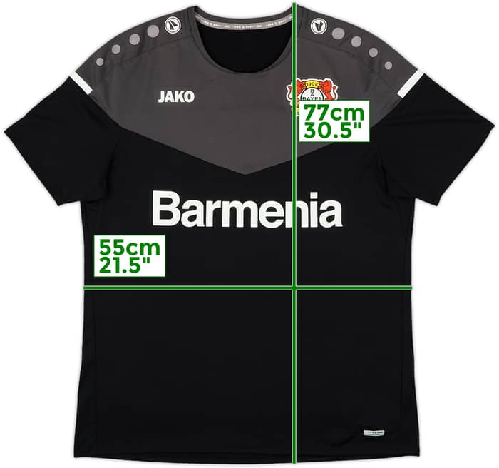2020-21 Bayer Leverkusen Jako Training Shirt - 8/10 - (XL)