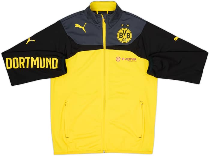 2013-14 Borussia Dortmund Puma Track Jacket - 8/10 - (L.Boys)