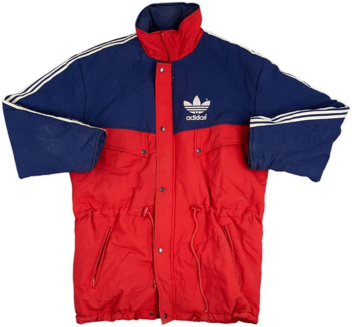 1990-92 adidas Bench Coat (Arsenal) - 5/10 - (L)