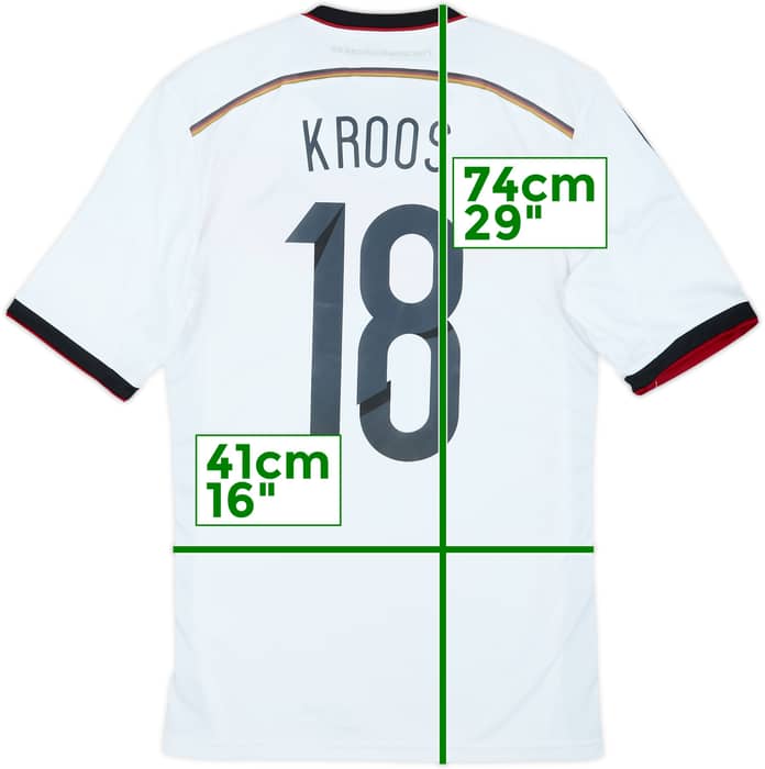 2014-15 Germany Home Shirt Kroos #18 - 8/10 - (S)