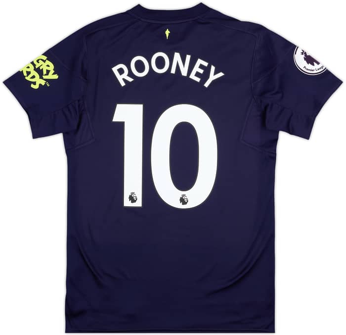 2017-18 Everton Third Shirt Rooney #10 - 8/10 - (S)