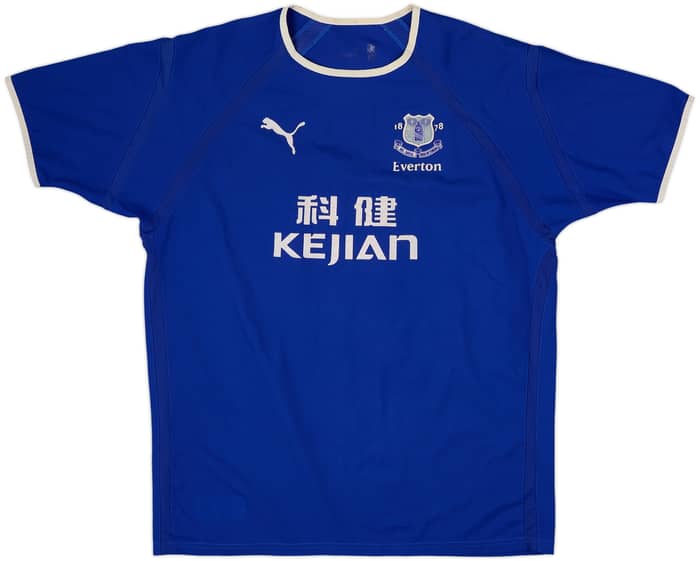2003-04 Everton Home Shirt Ferguson #10 - 8/10 - (L)