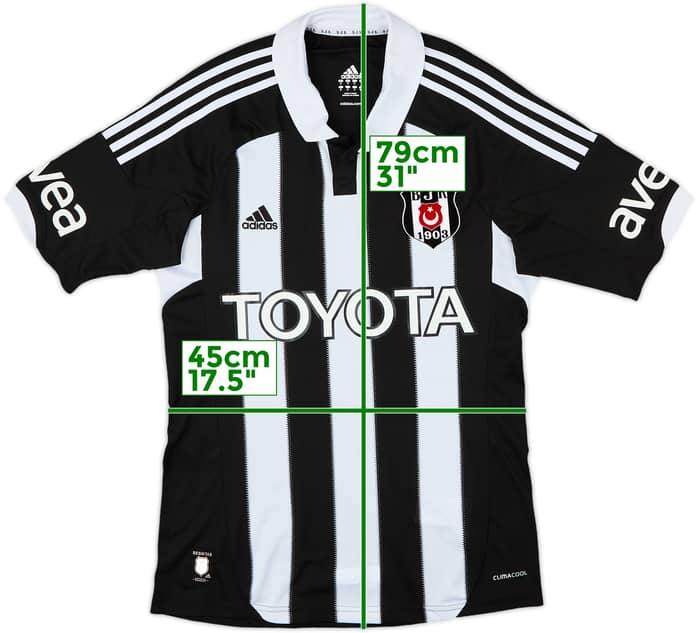 2012-13 Besiktas Away Shirt - 8/10 - (M)
