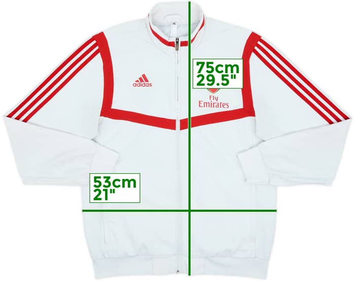2019-20 Arsenal adidas Track Jacket - 5/10 - (M)