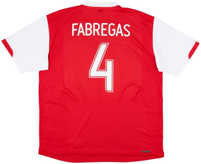 2006-08 Arsenal Home Shirt Fabregas #4 - 6/10 - (XL)