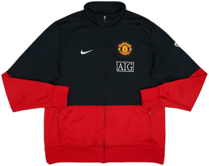 2009-10 Manchester United Nike Track Jacket - 4/10 - (L)