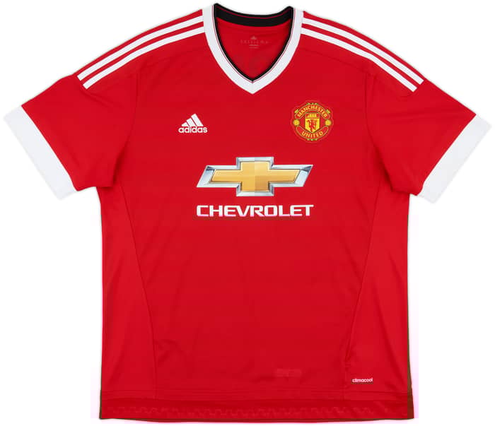 2015-16 Manchester United Home Shirt Rooney #10 - 8/10 - (XL)