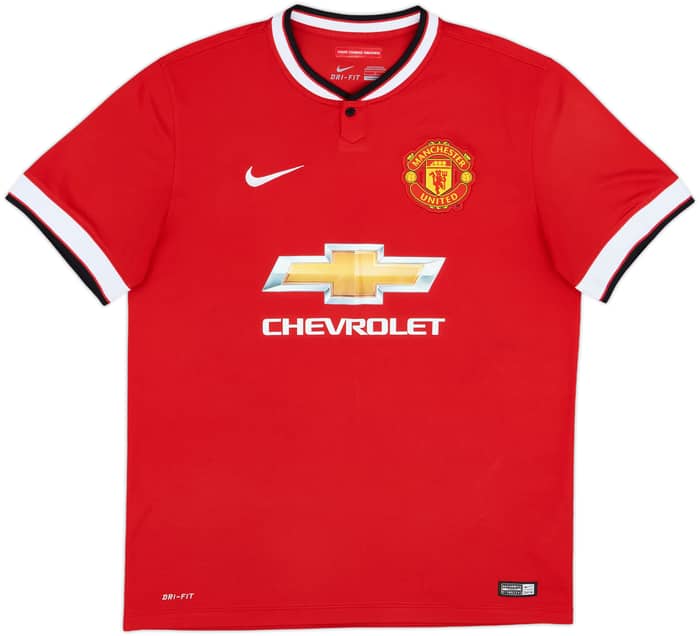 2014-15 Manchester United Home Shirt v.Persie #20 - 8/10 - (L)