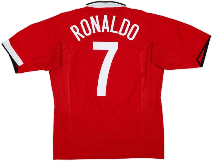2004-06 Manchester United Home Shirt Ronaldo #7 - 6/10 - (L)