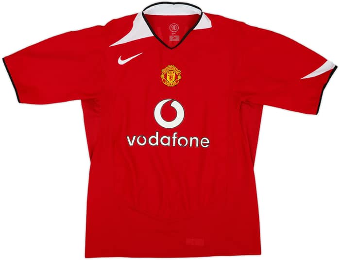 2004-06 Manchester United Home Shirt Ronaldo #7 - 6/10 - (L)