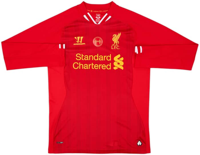 2013-14 Liverpool Home L/S Shirt Sturridge #15 - 8/10 - (M)