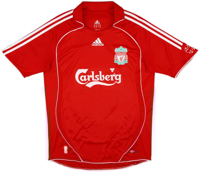2006-08 Liverpool Home Shirt Alonso #14 - 7/10 - (M)