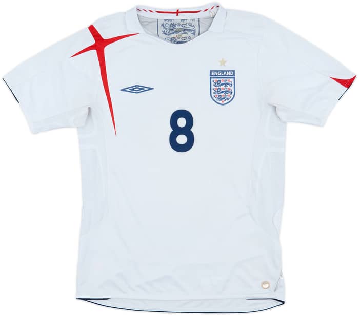 2005-07 England Home Shirt Lampard #8 - 5/10 - (S)