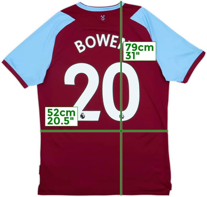 2020-21 West Ham Home Shirt Bowen #20 - 8/10 - (L)