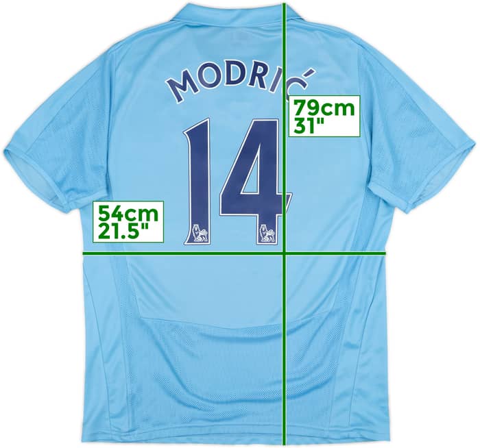 2008-09 Tottenham Away Shirt Modric #14 - 8/10 - (L)