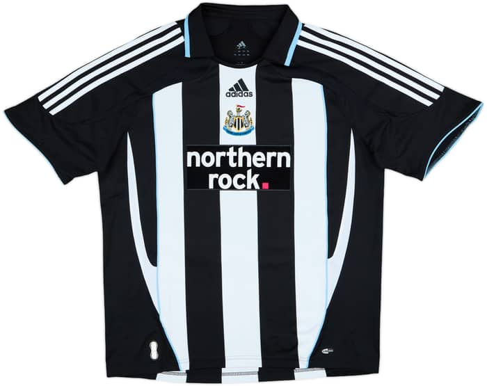 2007-09 Newcastle Home Shirt Ameobi #23 - 9/10 - (L)