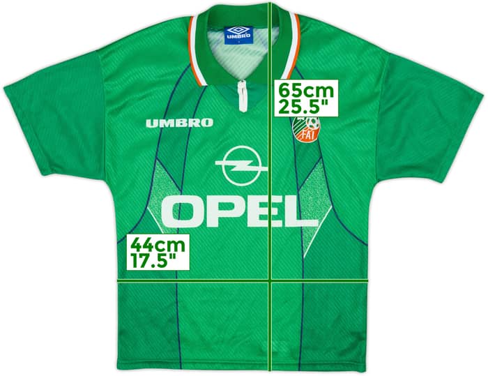 1994-95 Ireland Home Shirt - 8/10 - (Y)