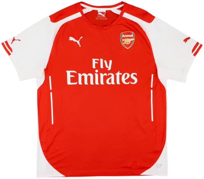 2014-15 Arsenal Home Shirt Arteta #8 - 10/10 - (L)