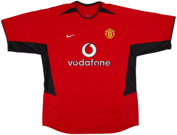 2002-04 Manchester United Home Shirt Giggs #11 - 7/10 - (L)