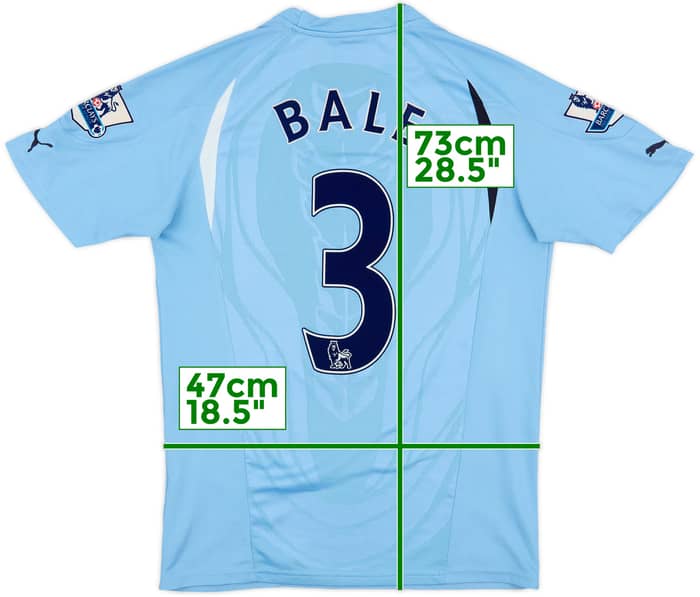2010-11 Tottenham Away Shirt Bale #3 - 7/10 - (S)