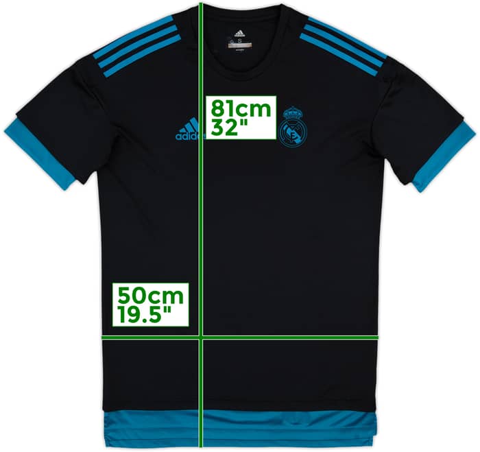 2017-18 Real Madrid adidas Training Shirt - 8/10 - (S)