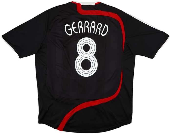 2007-08 Liverpool Third Shirt Gerrard #8 - 6/10 - (XXL)