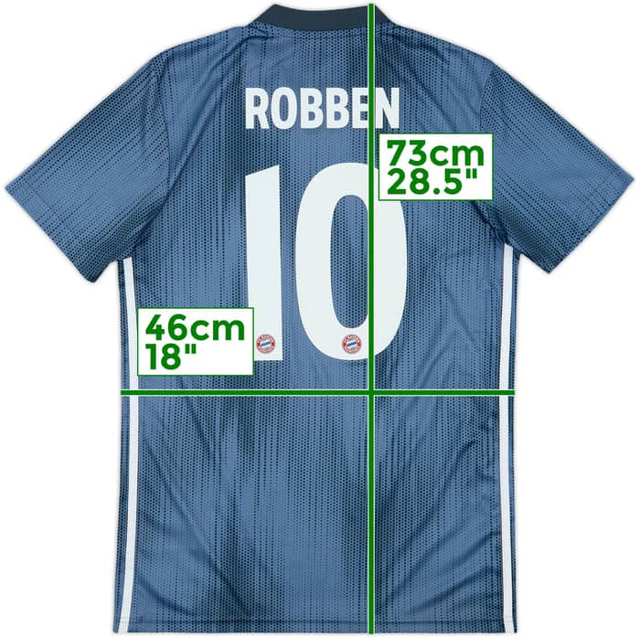 2018-19 Bayern Munich Third Shirt Robben #10 - 8/10 - (S)
