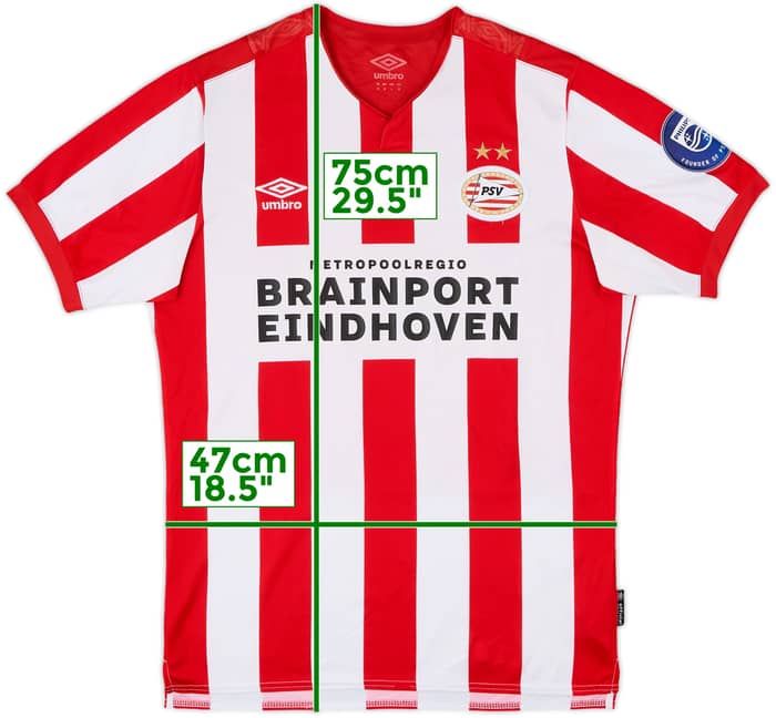 2019-20 PSV Home Shirt - 8/10 - (M)