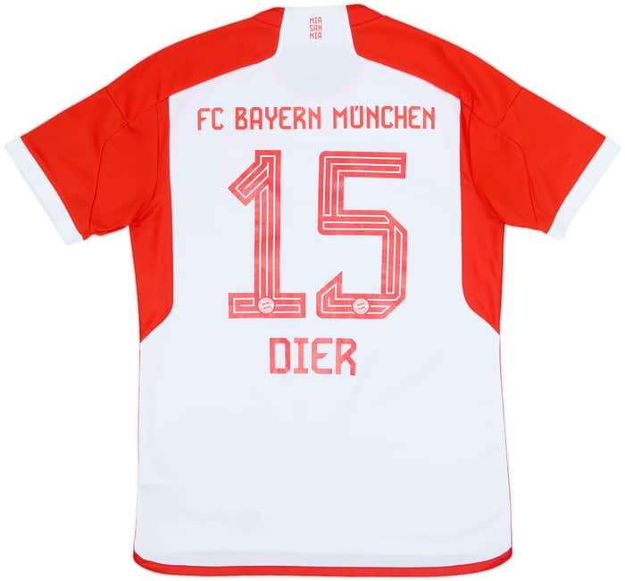 2023-24 Bayern Munich Home Shirt Dier #15 - 6/10 - (M)