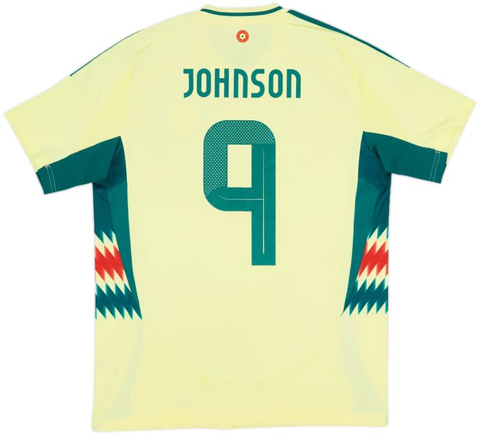 2024-25 Wales Away Shirt Johnson #9 - 8/10 - (M)