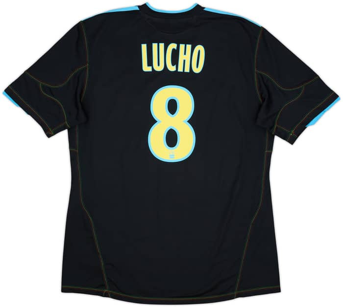 2010-11 Olympique Marseille Third Shirt Lucho #8 - 10/10 - (L)