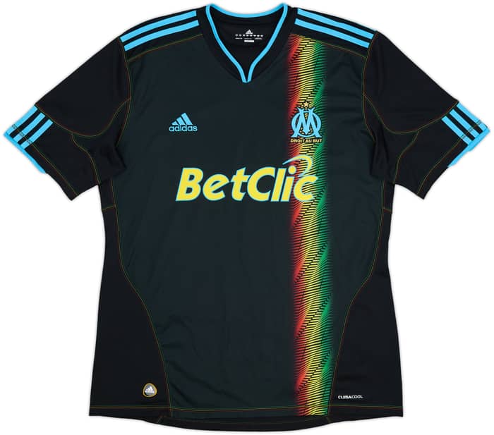 2010-11 Olympique Marseille Third Shirt Lucho #8 - 10/10 - (L)