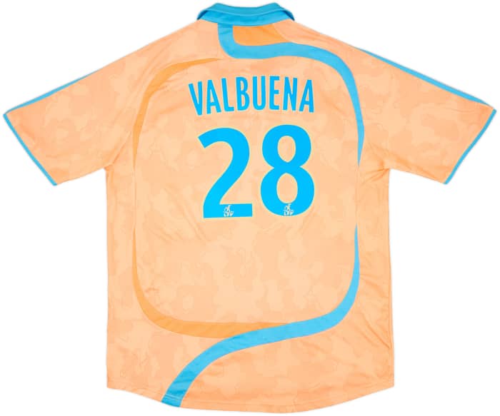 2007-08 Olympique de Marsella Tercera Camiseta Valbuena #28 - 8/10 - (XL)