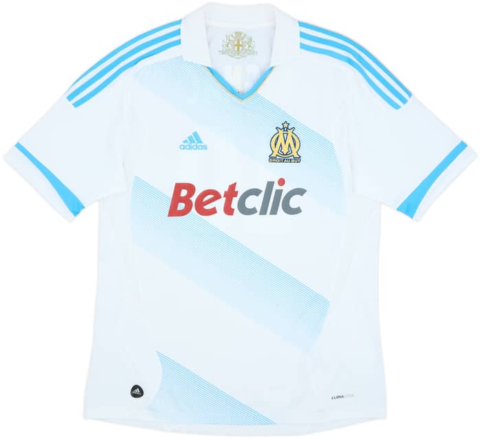 2011-12 Olympique Marseille Home Shirt Gignac #10 - 8/10 - (L)